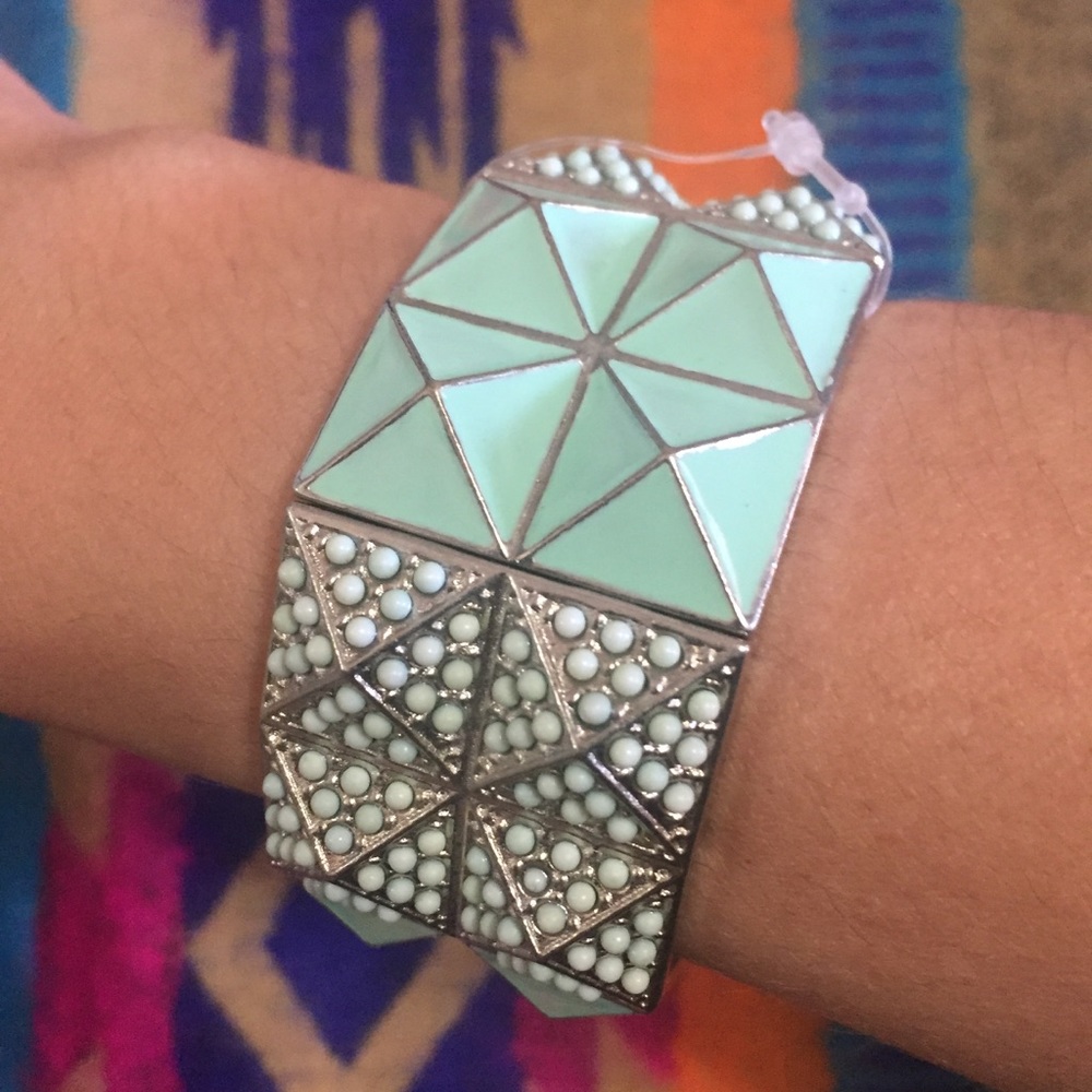 New Silver & Turquoise Bracelet